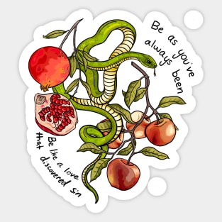 Be - Hozier Sticker